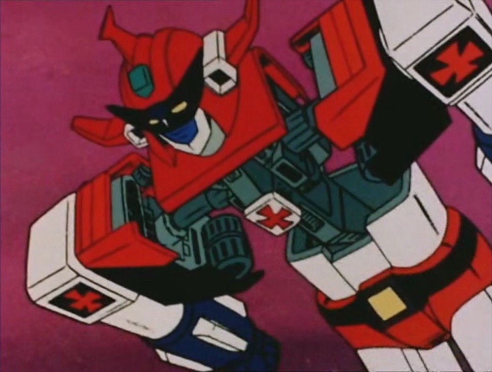 Antares in trasformazione per l'agganciamento (Daltanious – Toei/Sunrise, 1979) Antares in trasformazione per l'agganciamento (Daltanious – Toei/Sunrise, 1979)