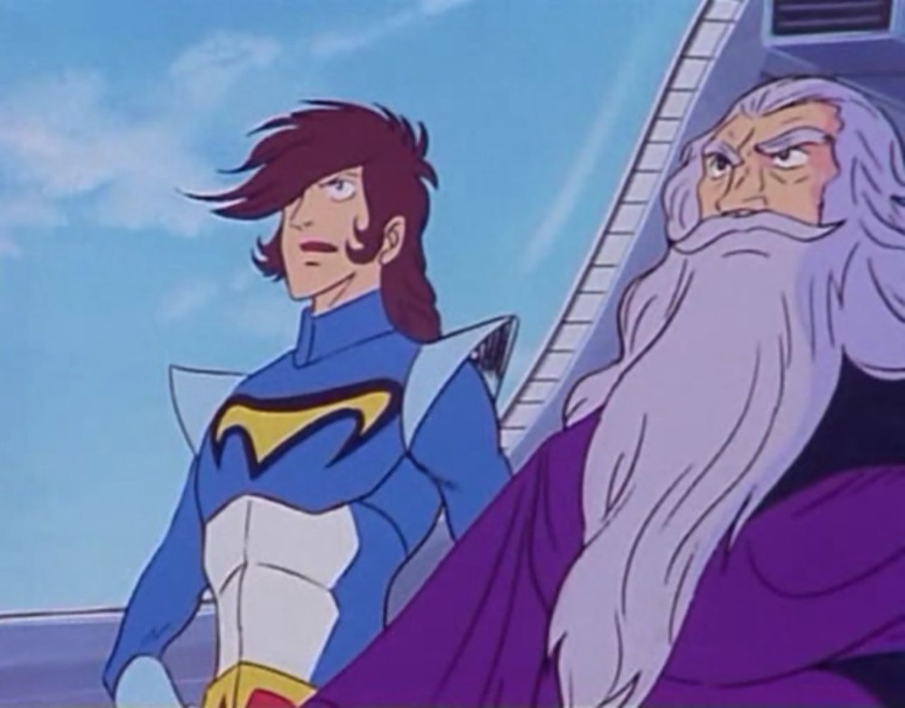 Danji Hiiragi e il dottor Earl (Daltanious – Toei/Sunrise, 1979) Danji Hiiragi e il dottor Earl (Daltanious – Toei/Sunrise, 1979)
