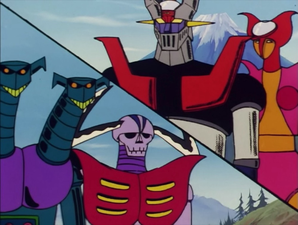 Doublas M2, Garada K7, Mazinga Z, Afrodite A (Toei, 1972) Doublas M2, Garada K7, Mazinga Z, Afrodite A (Toei, 1972)