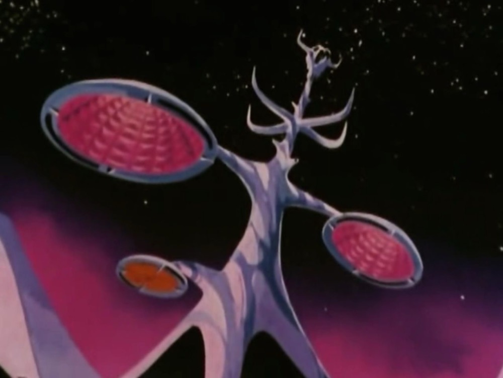 La base lunare di Vega (Grendizer/Goldrake – Toei, 1975) La base lunare di Vega (Grendizer/Goldrake – Toei, 1975)